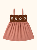 Muslin Daisy Days Crochet Dress