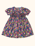 Multicolor Floral Smocked Dress